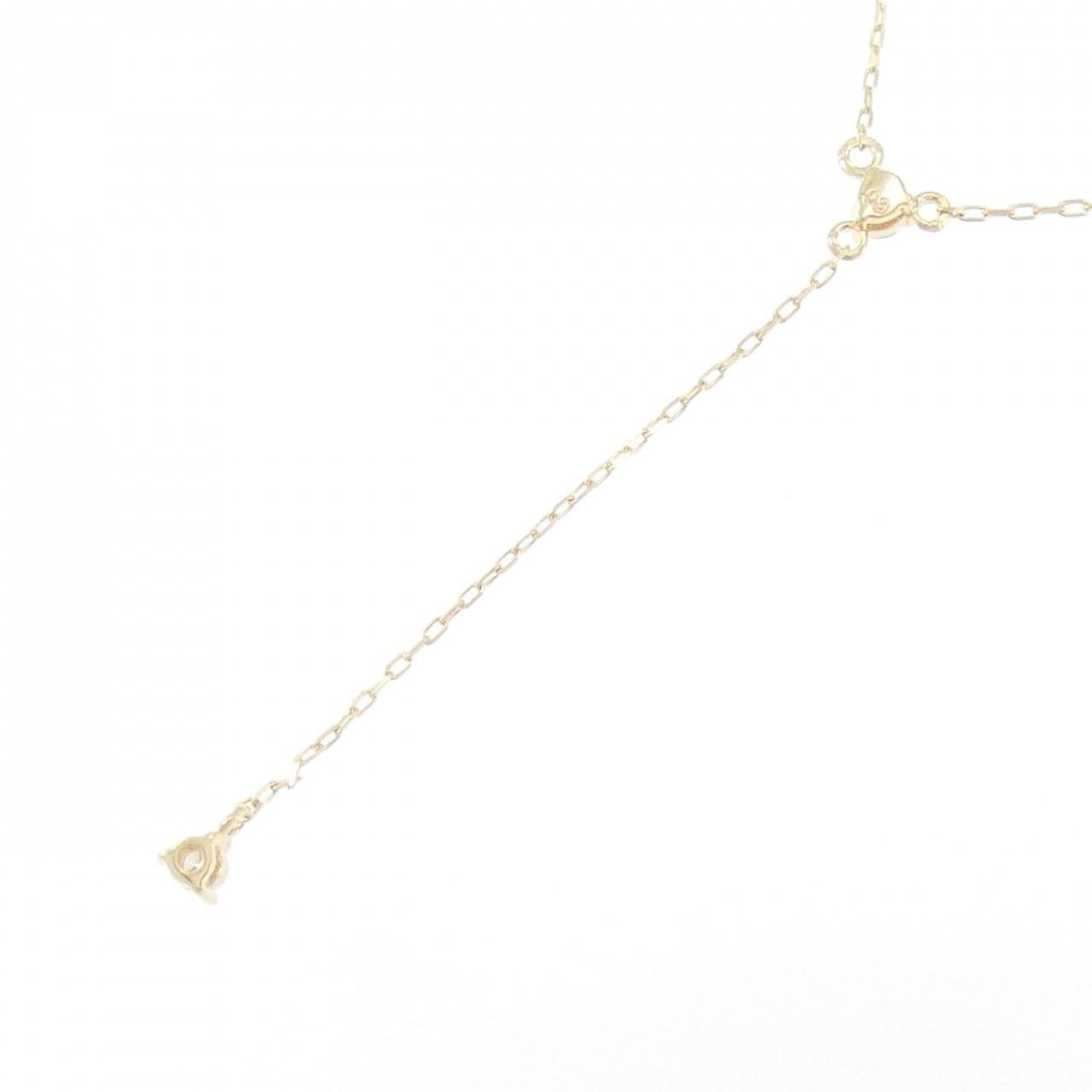 K10YG ダイヤモンド ネックレス 0.03CT