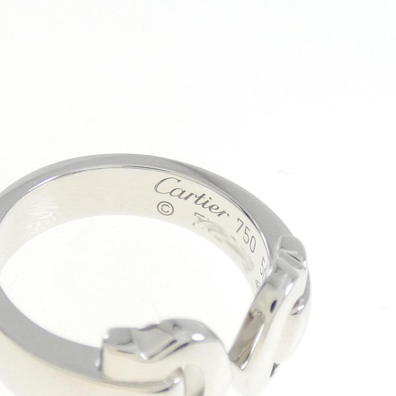 Cartier 2C motif ring