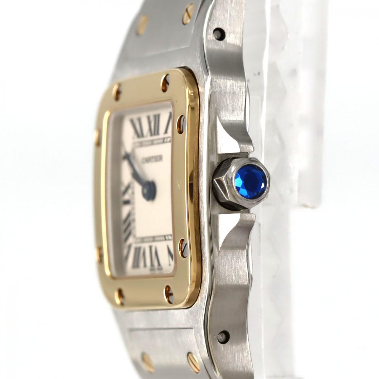 カルティエ サントスガルベSM コンビ W20012C4 SSxYG クォーツ