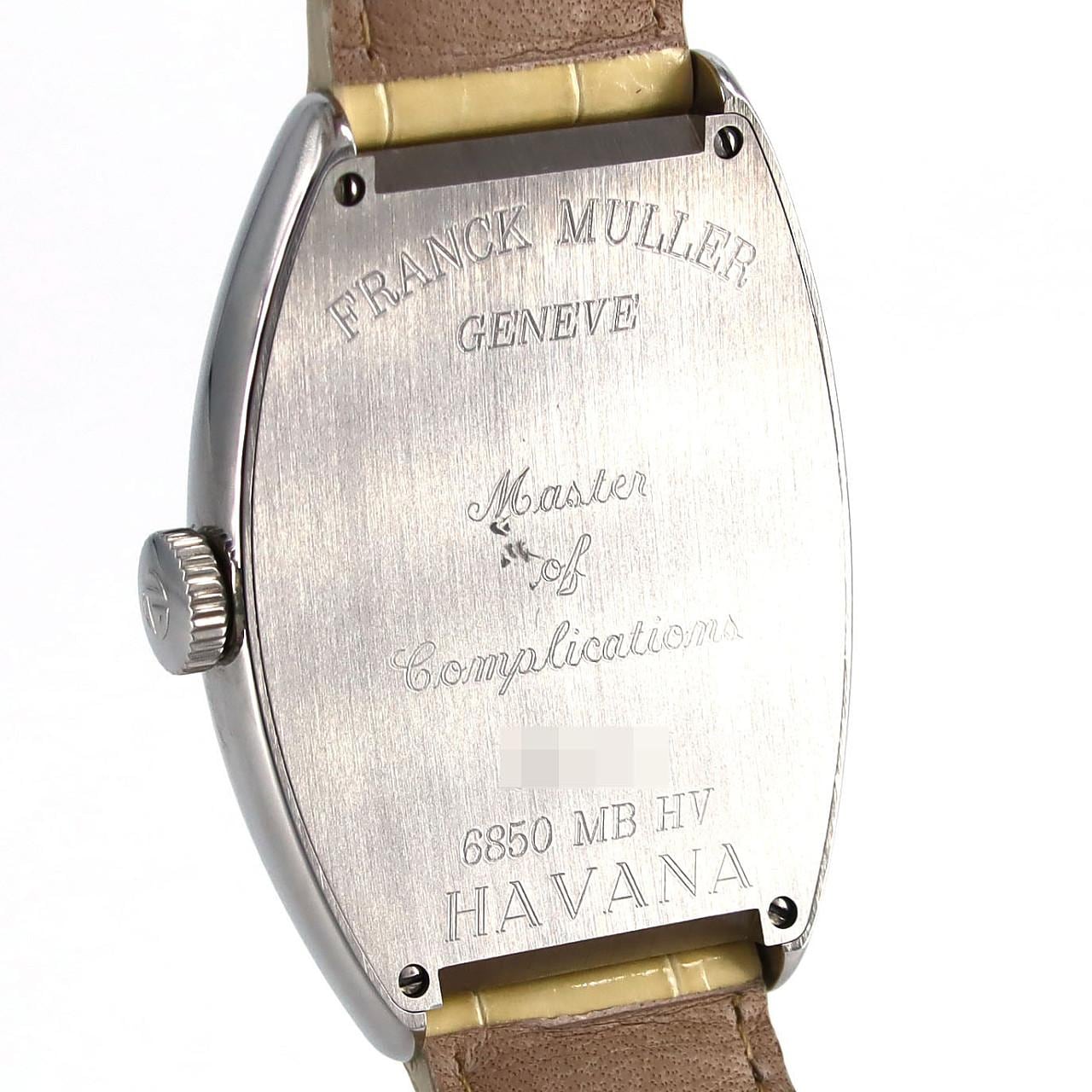 FRANCK MULLER Master Bunker Havana 6850MBHV SS Automatic