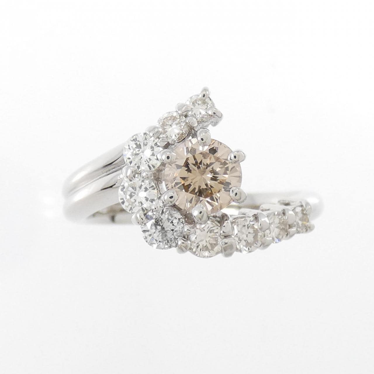 PT ダイヤモンド リング 0.593CT