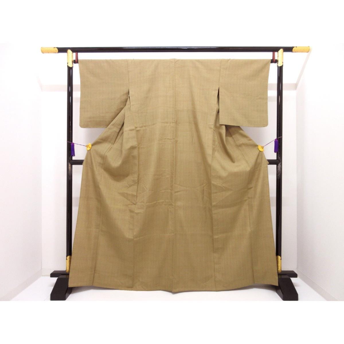 単衣　紬織　身幅Ｌ寸