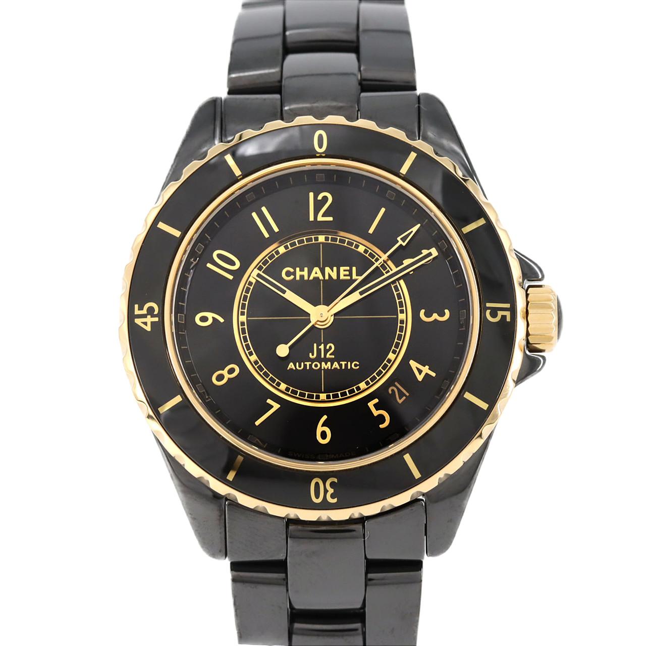 シャネル J12 キャリバー12.1 38mmセラミックxYG H9541 セラミックxYG 自動巻