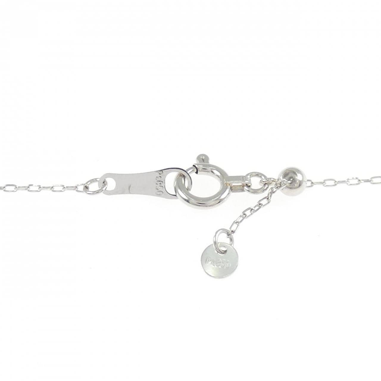 【新品】PT900/PT850 ダイヤモンド ネックレス 0.50CT