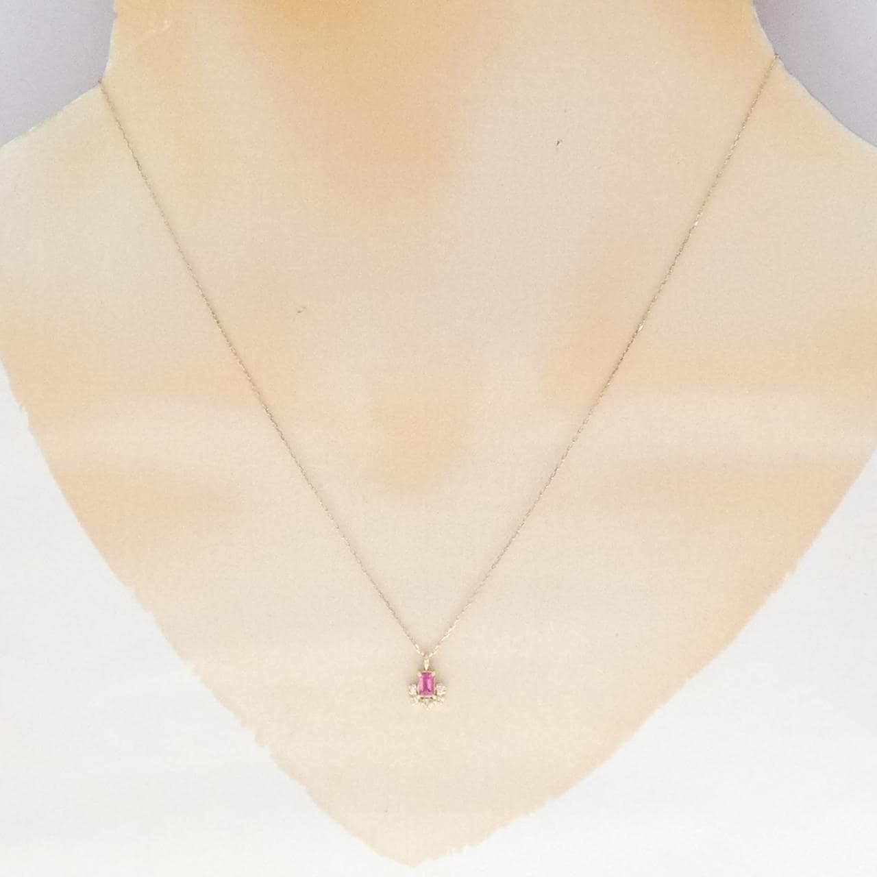 K10YG トルマリン ネックレス