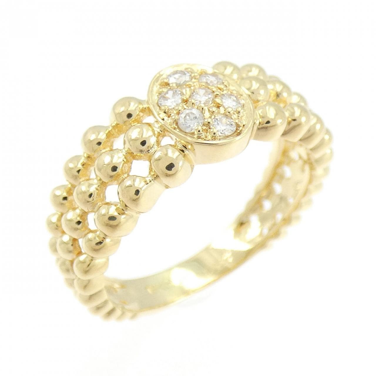 ギンザ タナカ ダイヤモンド リング 0.13CT