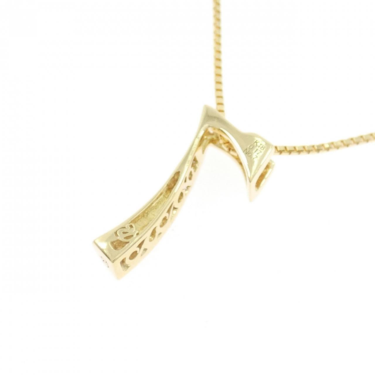 ユキザキ ダイヤモンド ネックレス 0.17CT