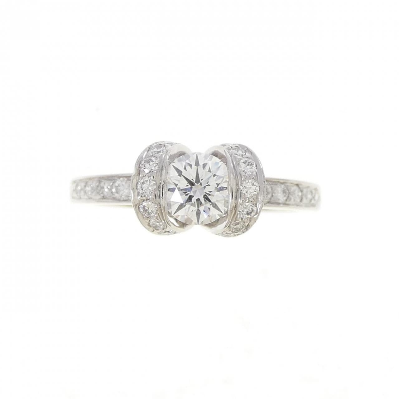 ティファニー リボン リング 0.42CT