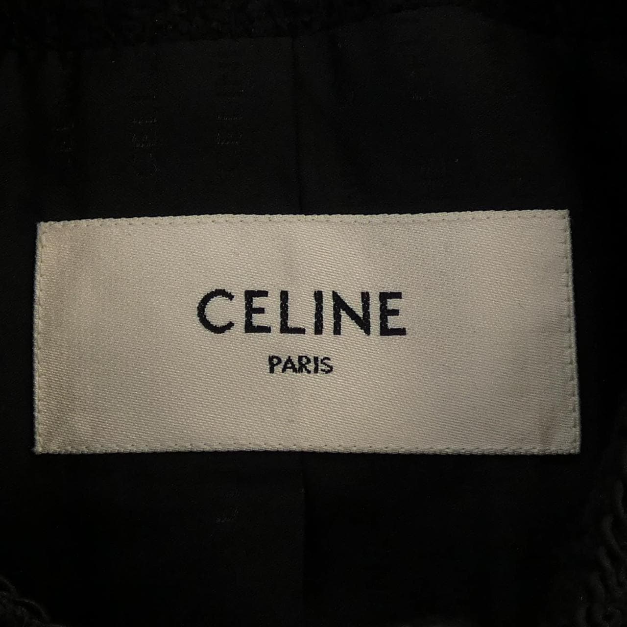 セリーヌ CELINE シャスールジャケット 2V00C764L ノーカラージャケット