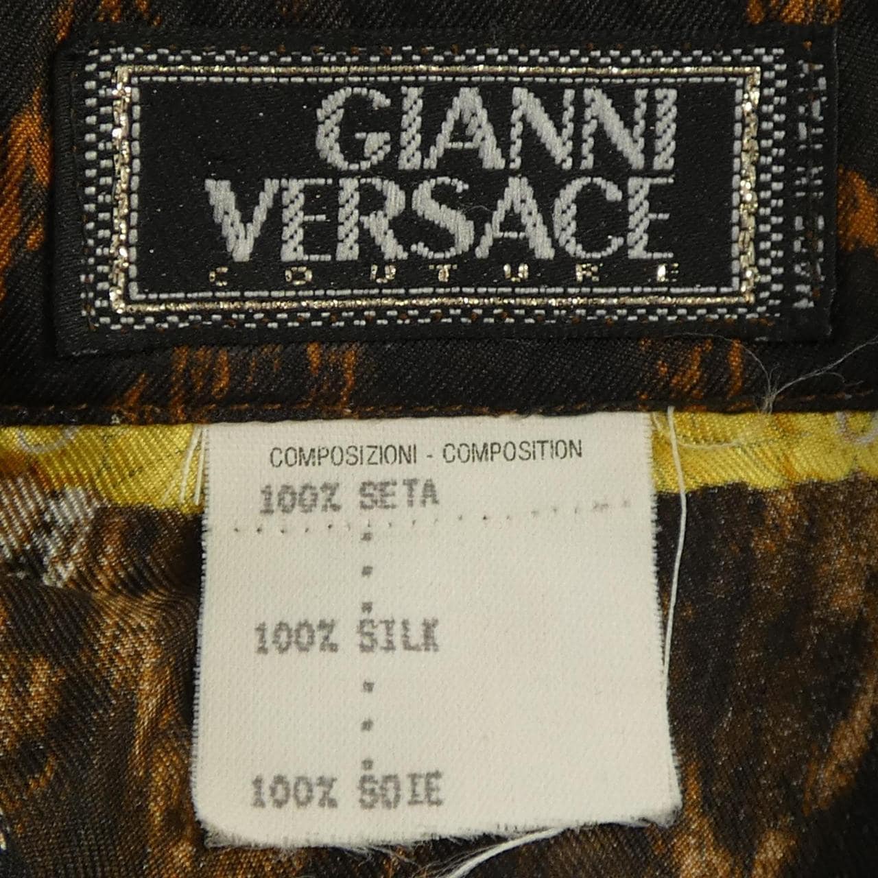 【ヴィンテージ】ジャンニヴェルサーチ GIANNI VERSACE シャツ