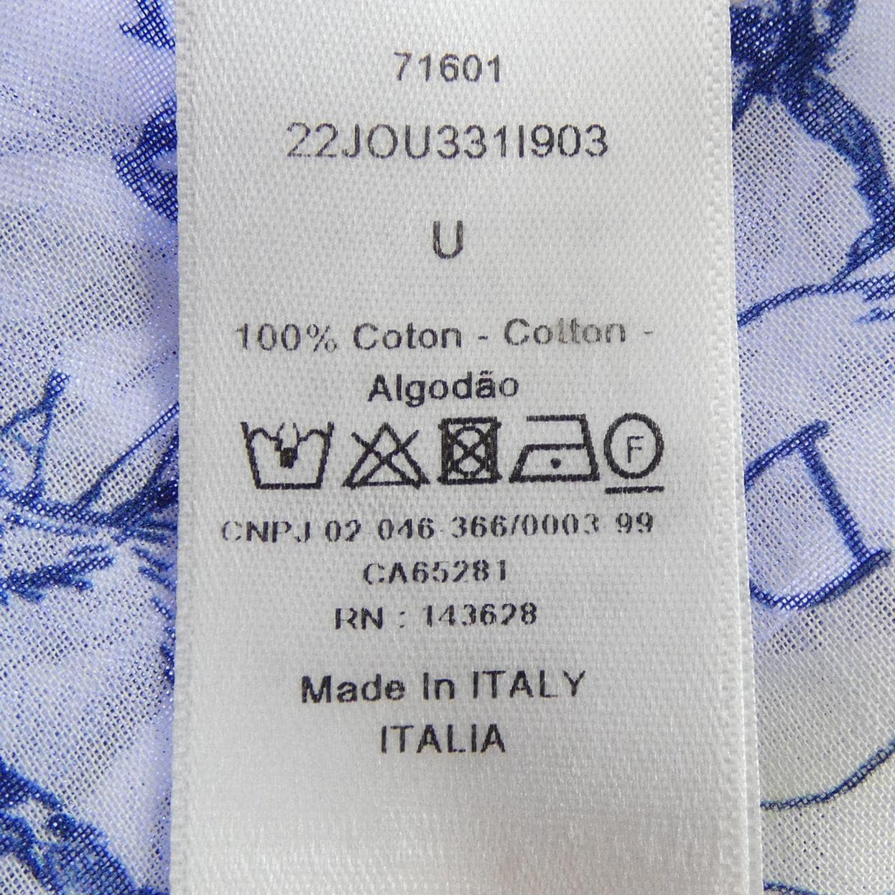 クリスチャンディオール CHRISTIAN DIOR 22JOU331I903 STOLE