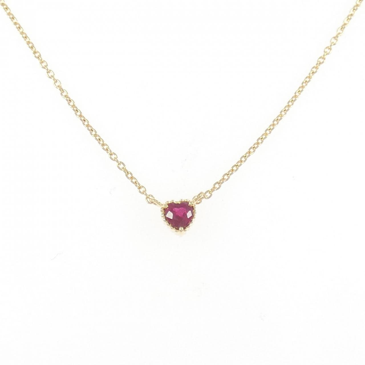 ヴァンドーム ルビー ネックレス