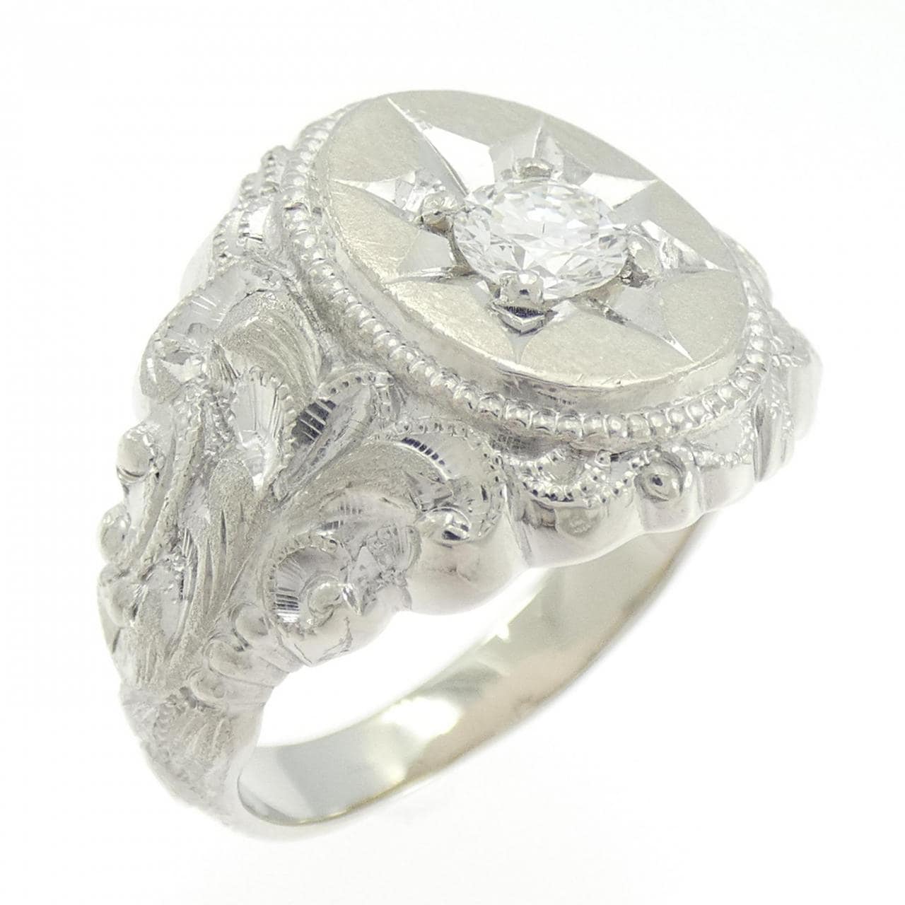 PT900 ダイヤモンド リング 0.37CT