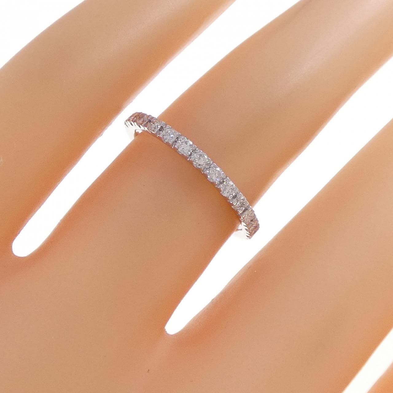 K18WG ダイヤモンド リング 0.26CT