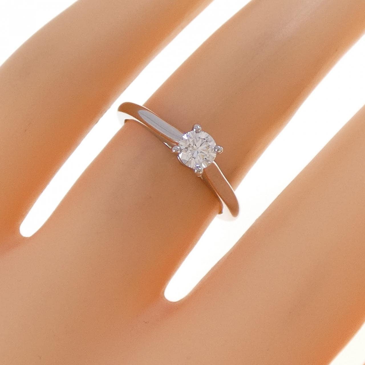 カルティエ 1895 ソリテール リング 0.25CT
