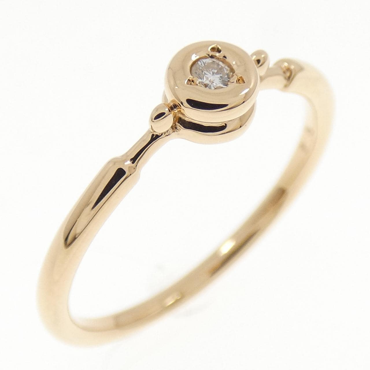 K18YG ダイヤモンド リング