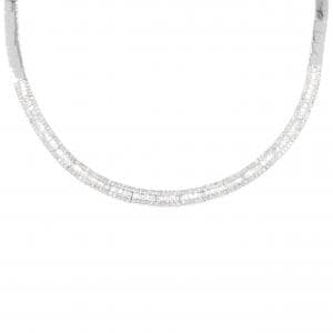 750WG ダイヤモンド ネックレス 2.20CT
