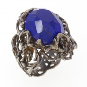 シルバー ラピスラズリ リング 7.65CT
