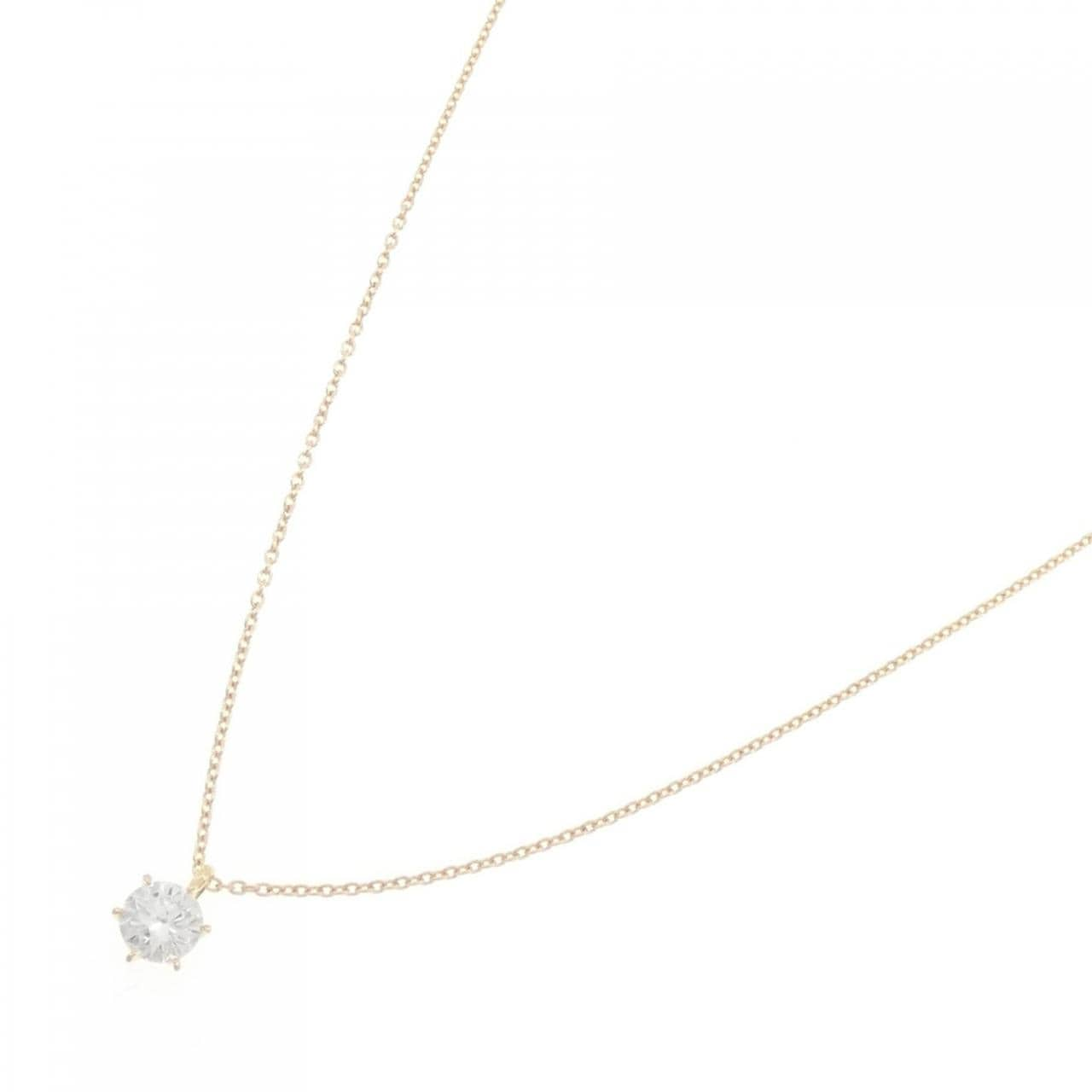 [Remake] K18YG Diamond Necklace 0.341CT G SI2 VG