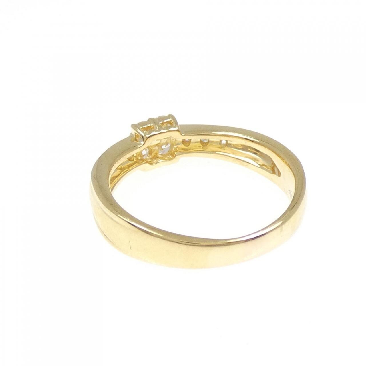 750YG ダイヤモンド リング 0.25CT
