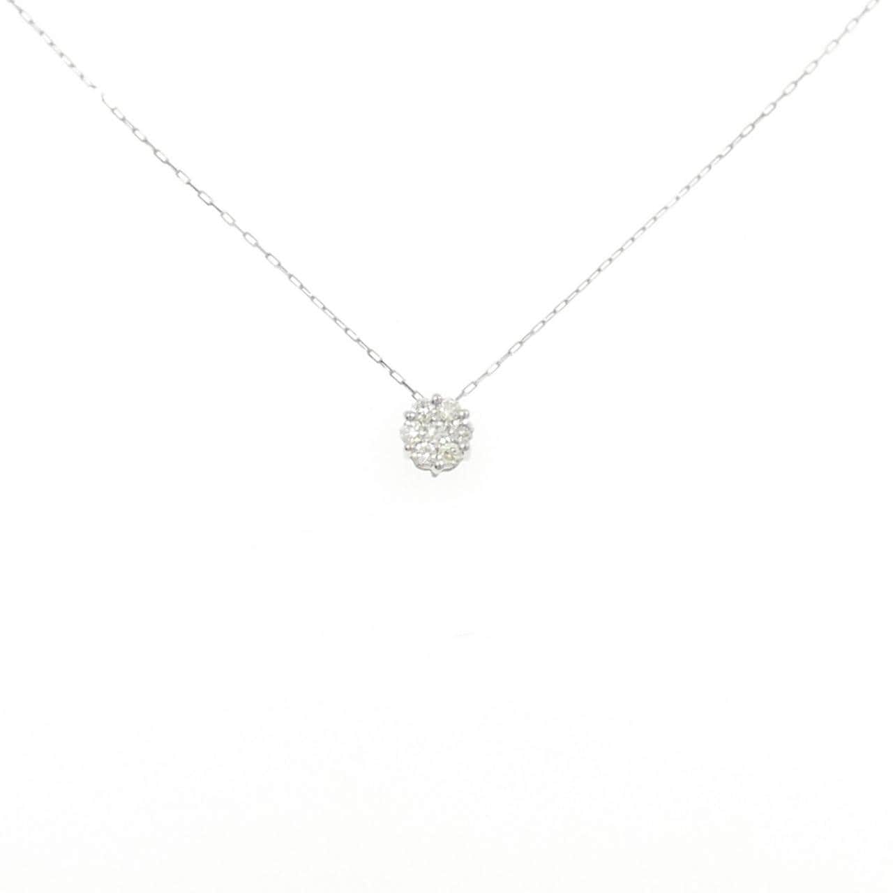 【新品】PT900 ダイヤモンド ネックレス 0.10CT