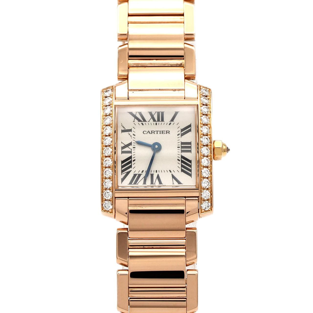 カルティエ タンクフランセーズSM PG/D WE10456H PG･RG クォーツ