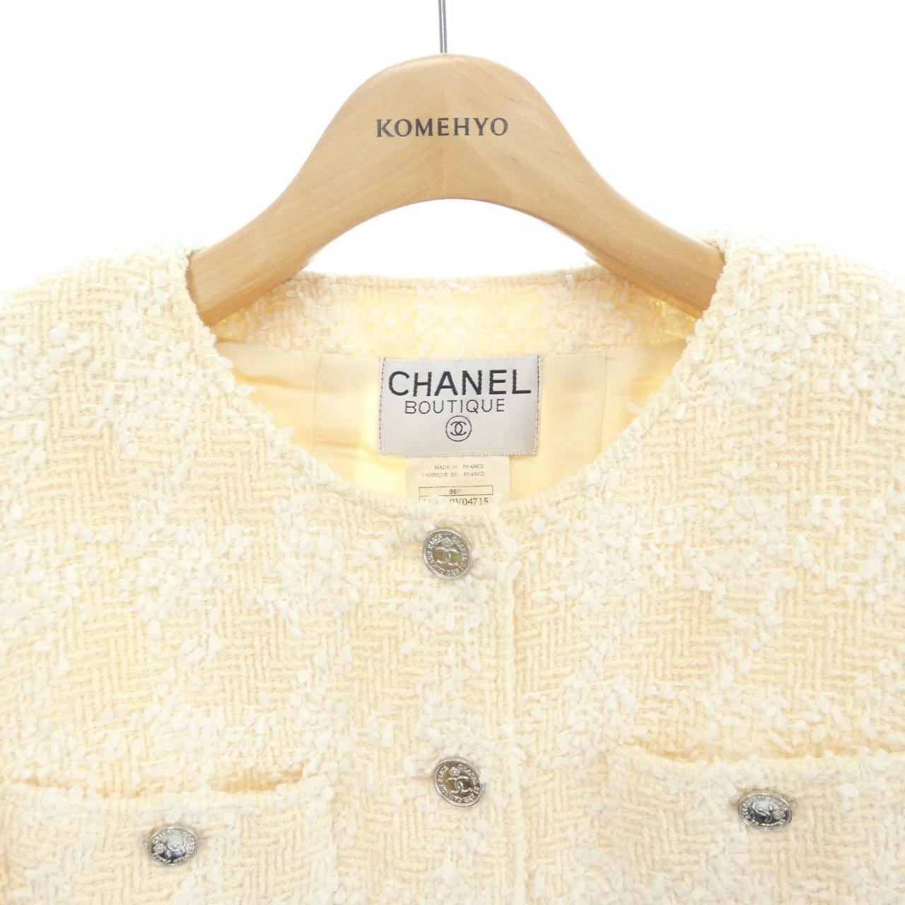 【ヴィンテージ】シャネル CHANEL P07019V04715 96P. スーツ