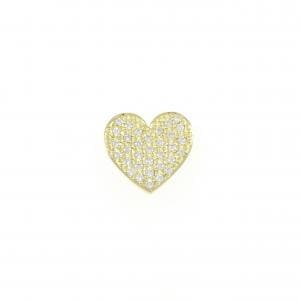 ビジュードエム ハートピアス ピアス 0.16CT 片耳