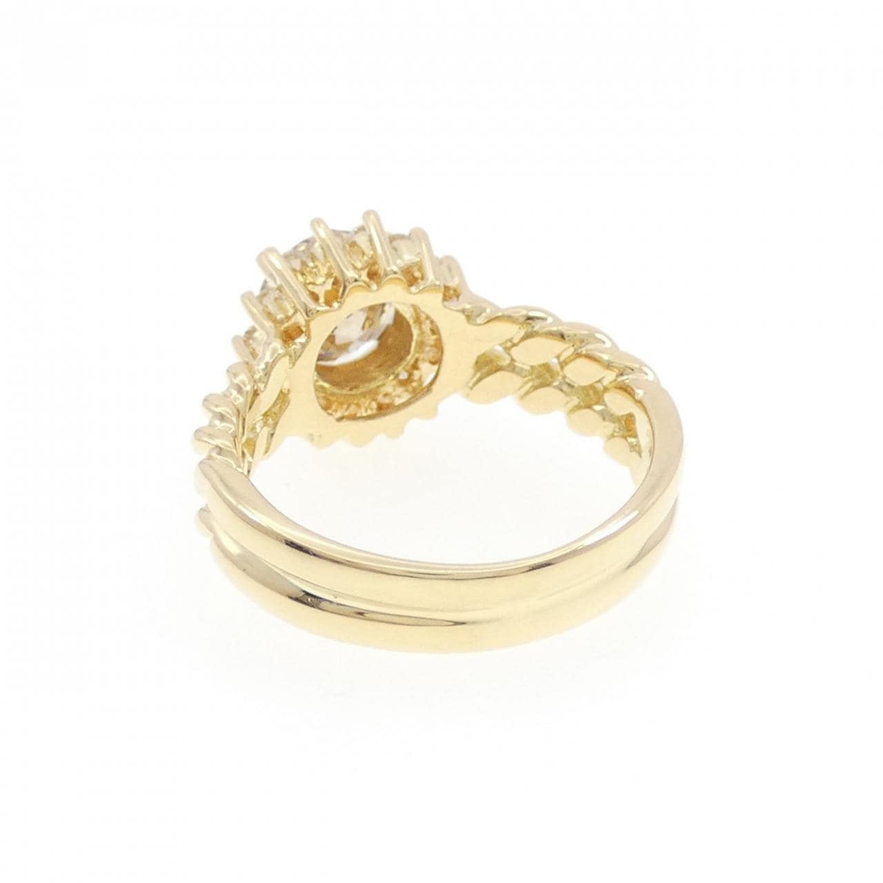 K18YG ダイヤモンド リング 1.53CT