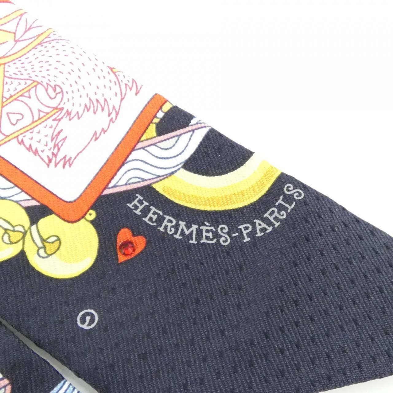 エルメス DAME DE COEUR ツイリー ピケ 063959S スカーフ
