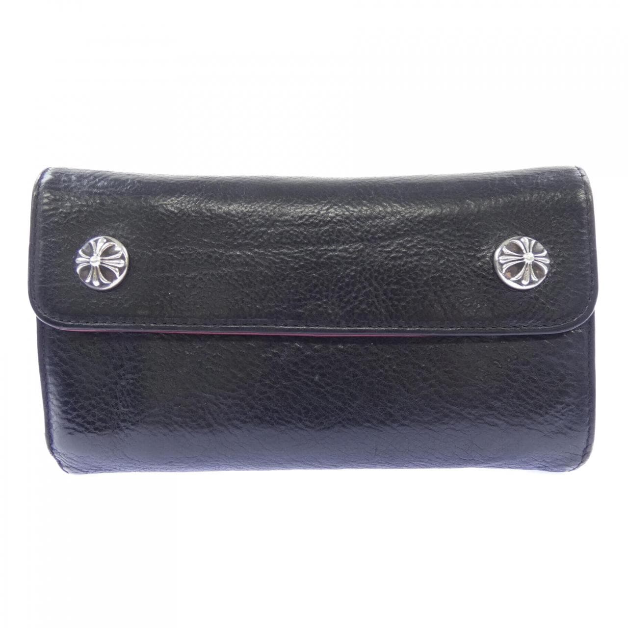 クロムハーツ CHROME HEARTS WAVE CROSS BTN 2246 304 0512 0900 WALLET