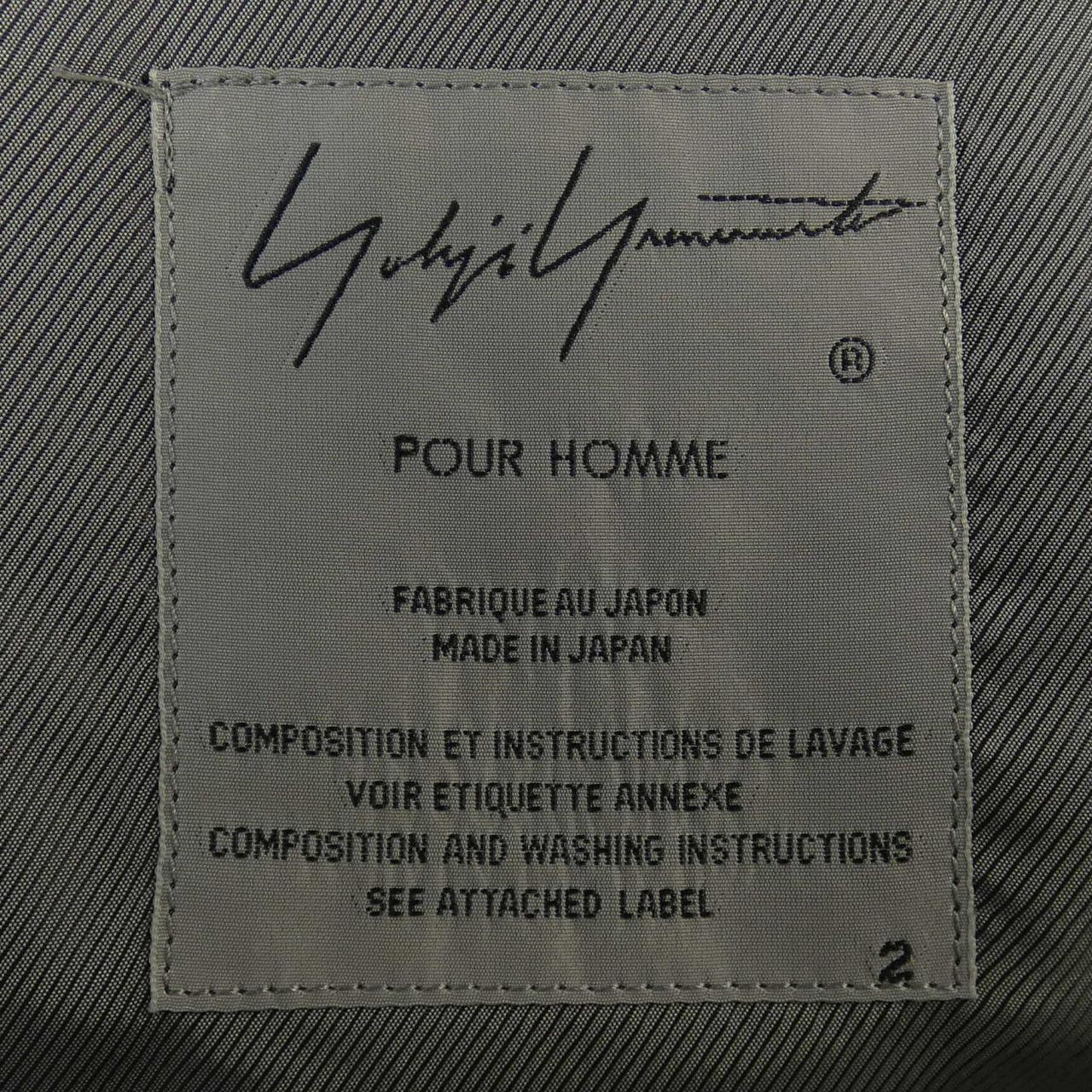 ヨウジヤマモトプールオム YOHJI YAMAMOTO POUR コート