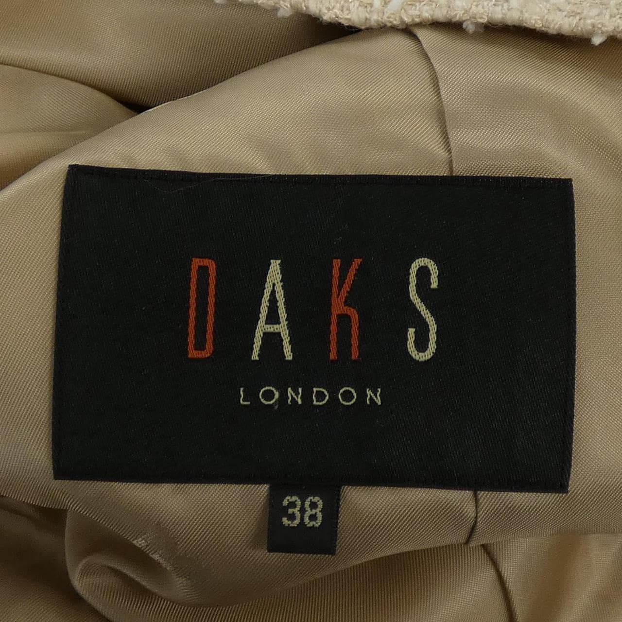 ダックス DAKS ノーカラージャケット