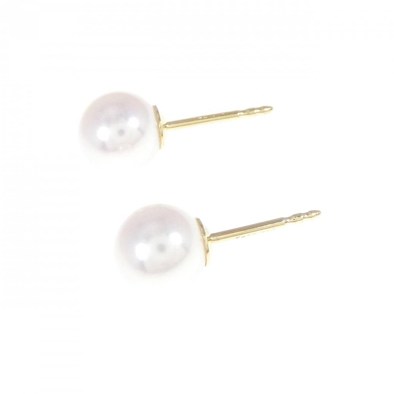 TIFFANY Akoya pearl earrings 7.3mm