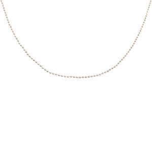 750YG ball chain necklace