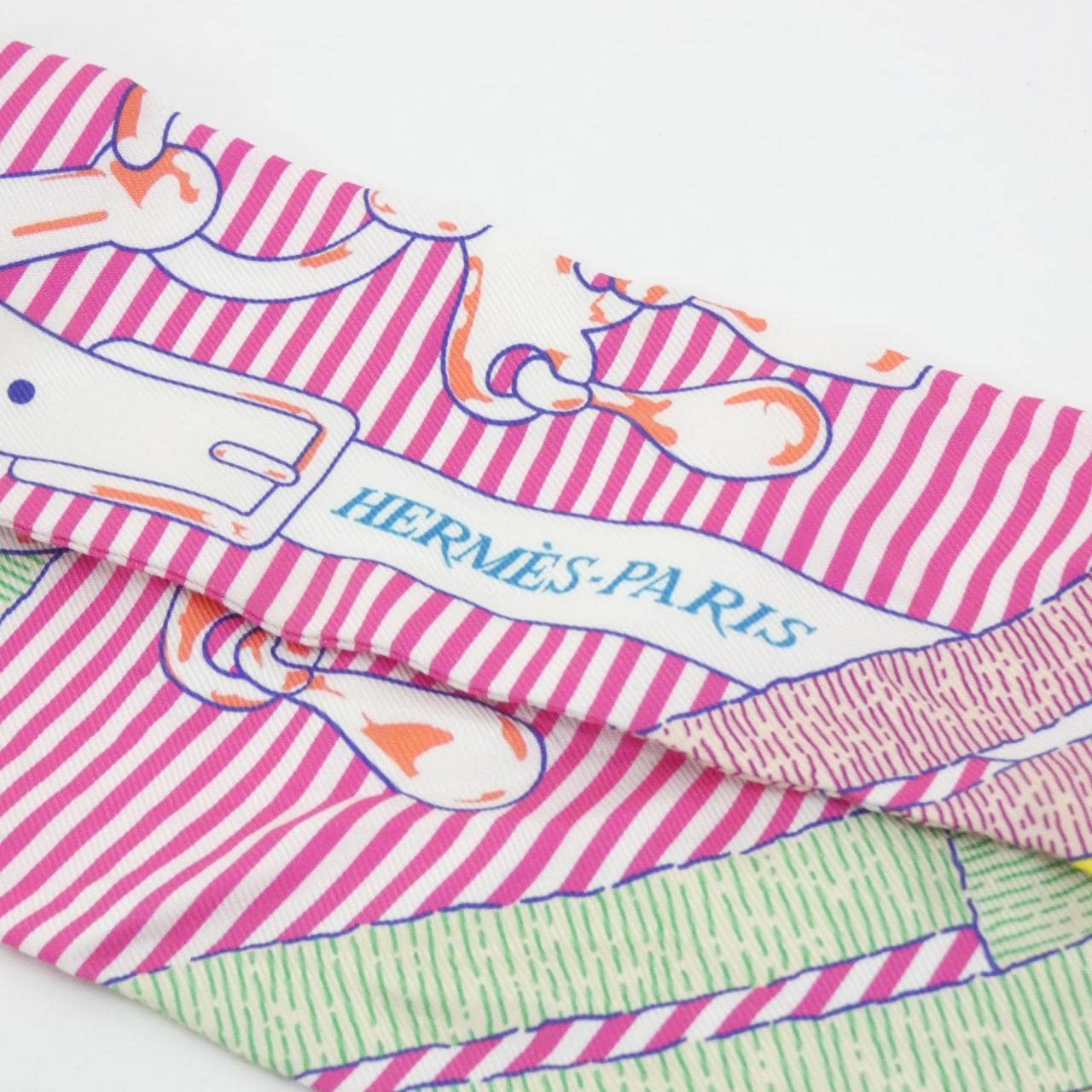 エルメス MORS A JOUETS CHEMISE ツイリー 063419S スカーフ