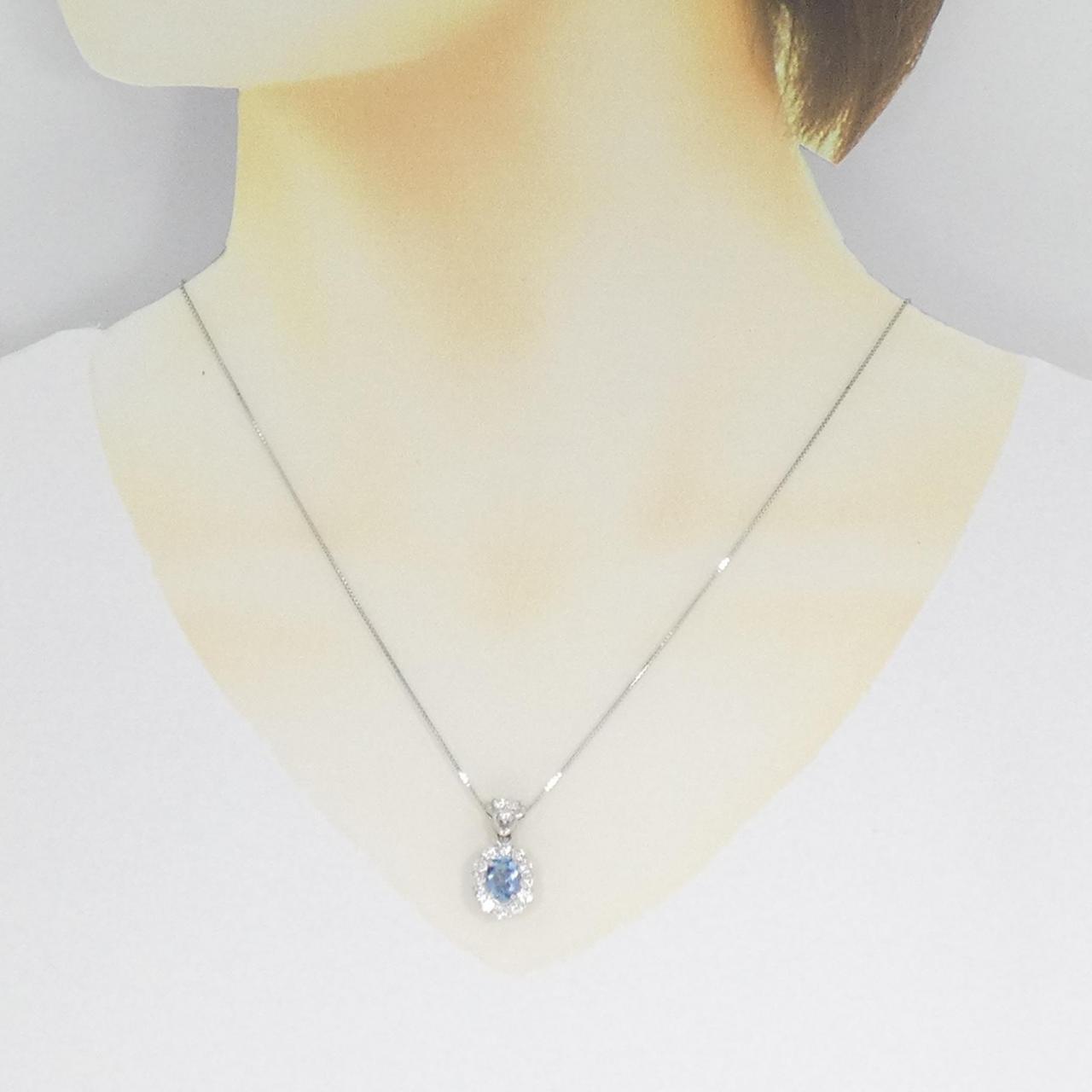 PT アクアマリン ネックレス 0.80CT