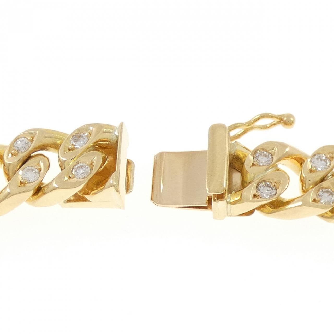 K18YG ダイヤモンド ブレスレット 2.05CT