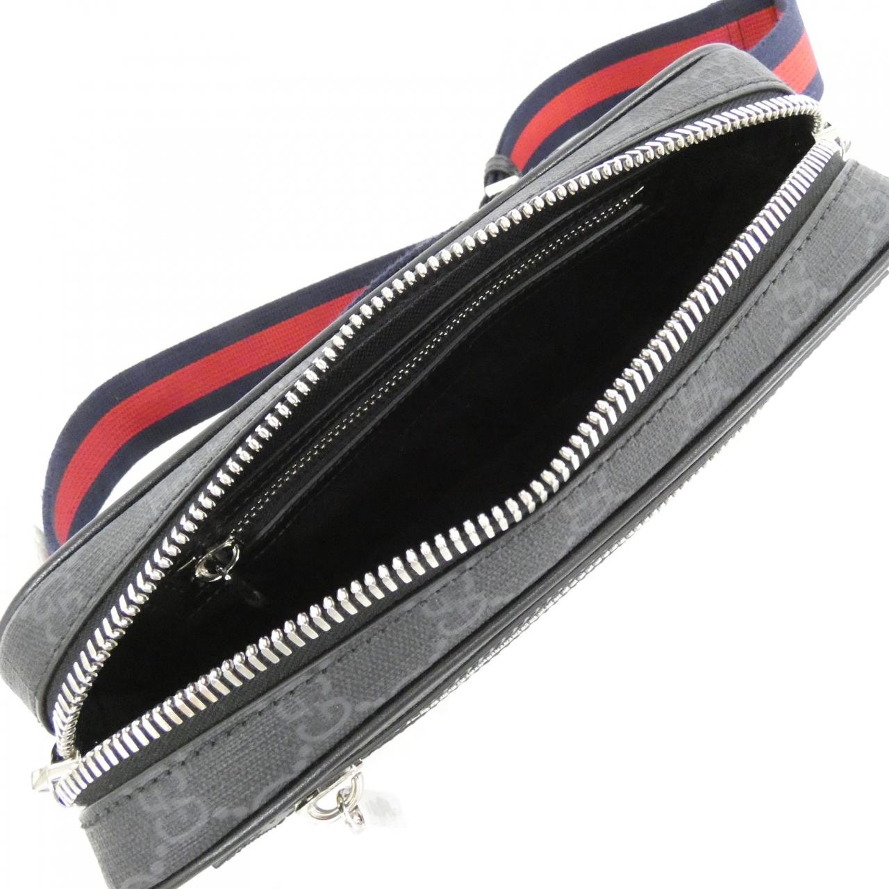 [新品] Gucci GG 黑色 792094 FADJM 腰包