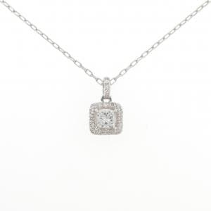 PT900/PT850 ダイヤモンド ネックレス 0.196CT