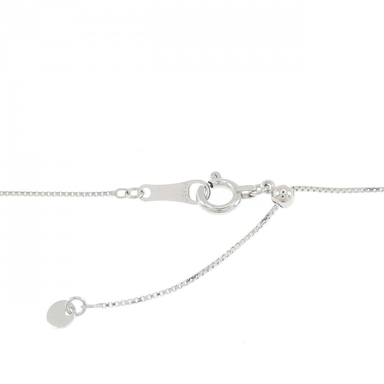 PT900/PT850 ガーネット ネックレス 4.19CT