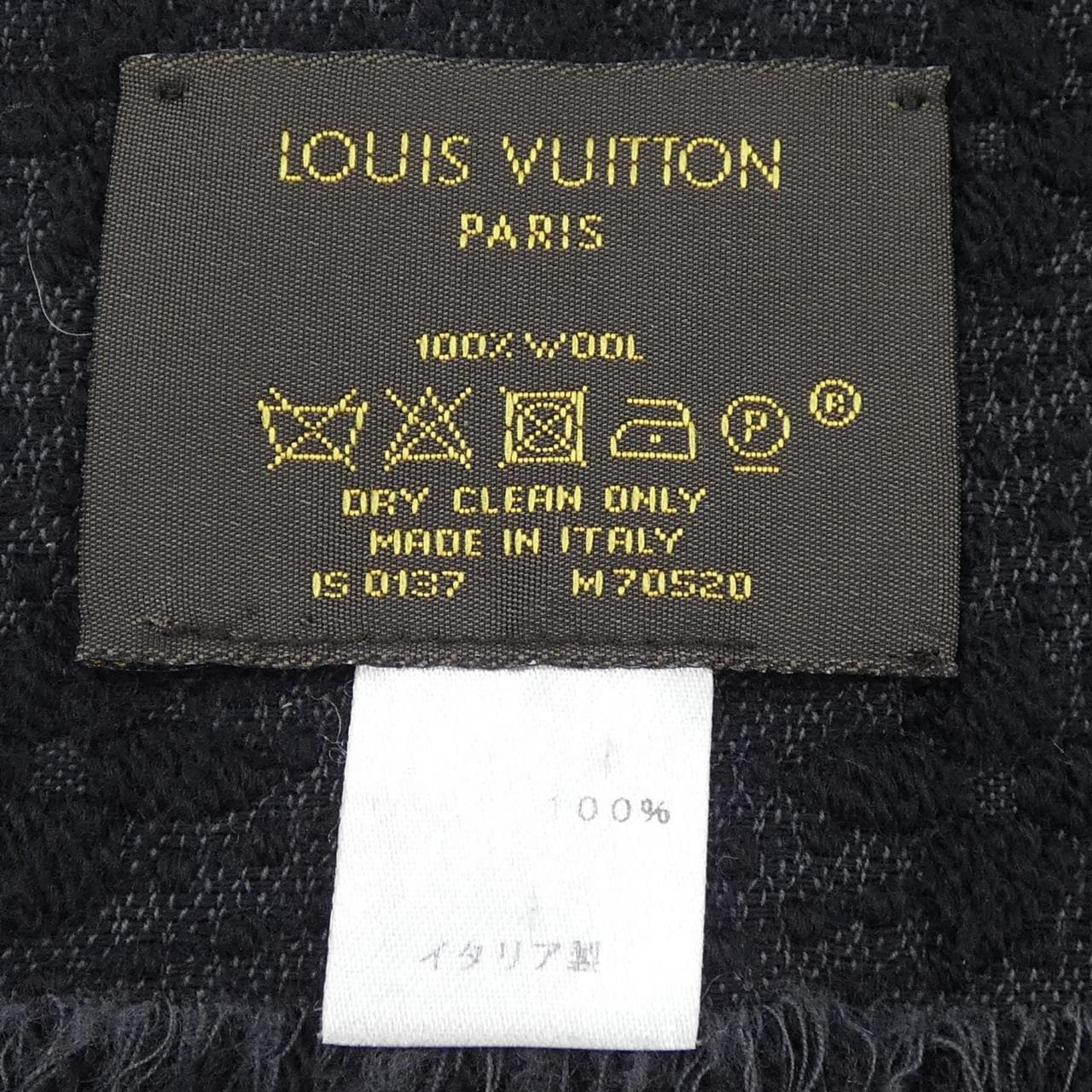 ルイヴィトン LOUIS VUITTON モノグラム クラシック M70520 MUFFLER
