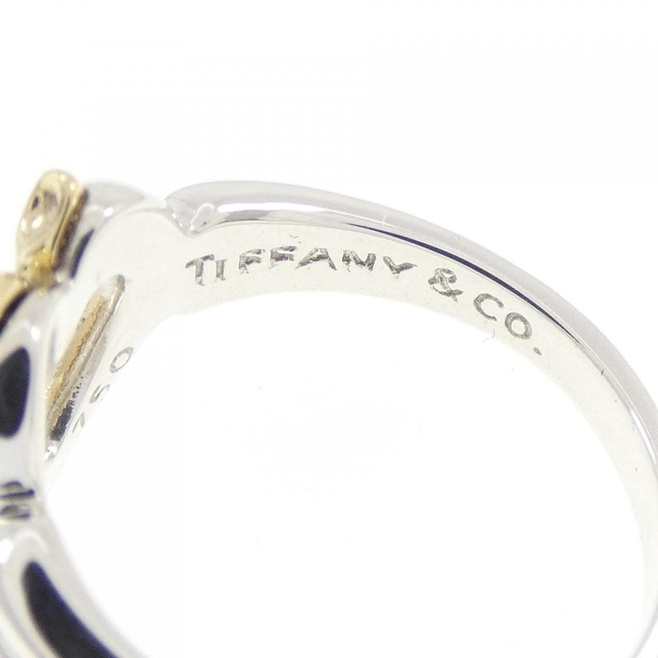 ティファニー 925/750YG リング