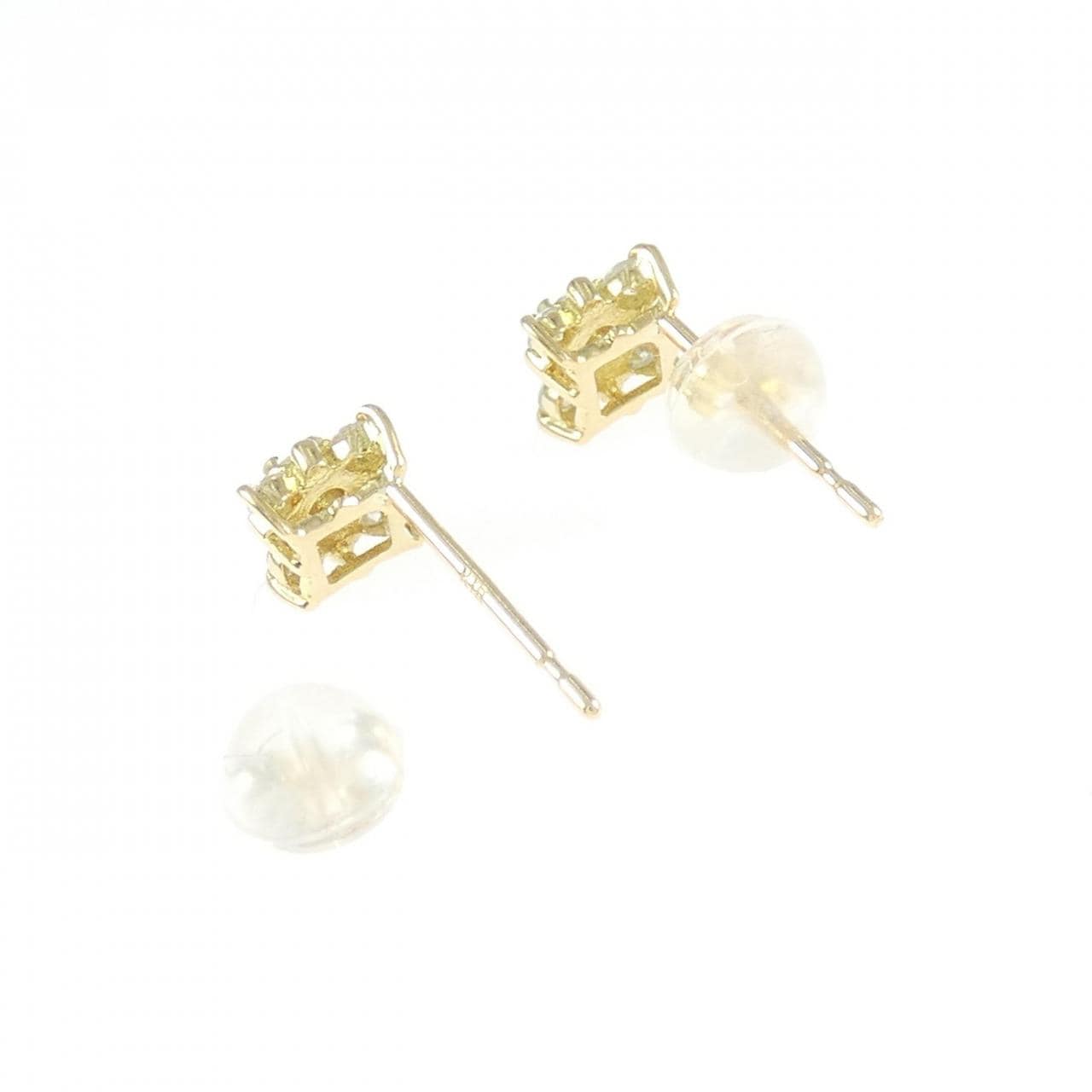 K18YG ダイヤモンド ピアス