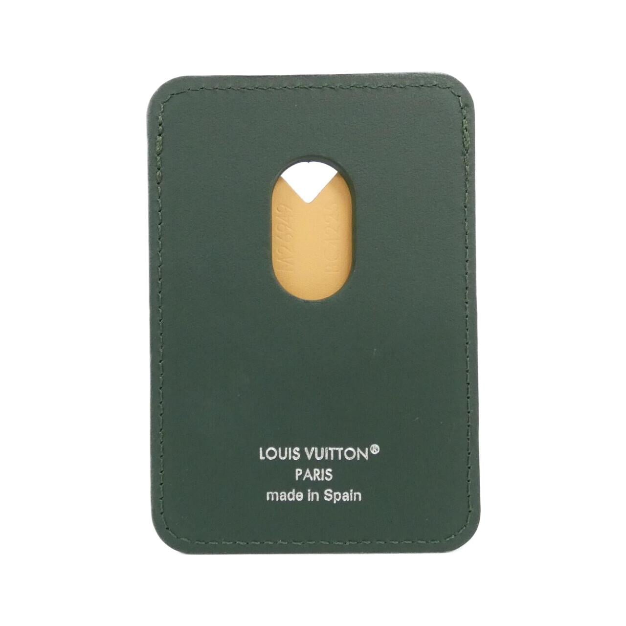 ルイヴィトン モノグラム ヘリテージ ポルト カルト マグネット M26949 カードケース