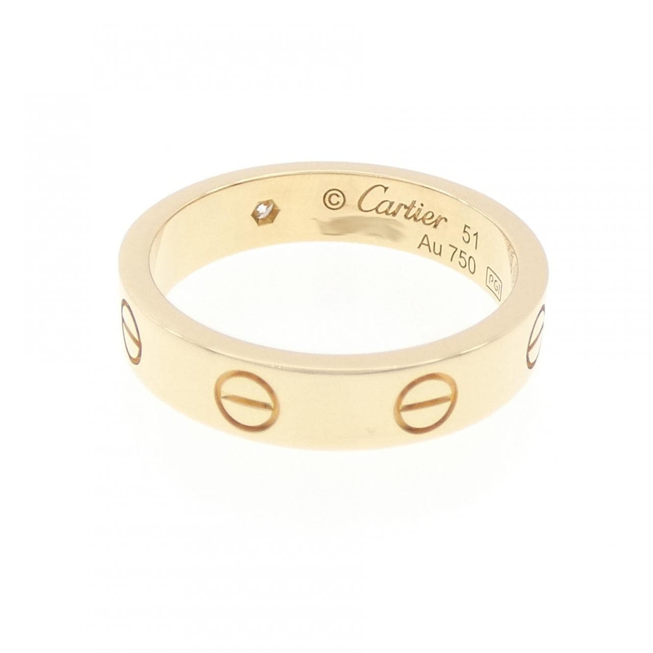 カルティエ ミニラブ 1P リング