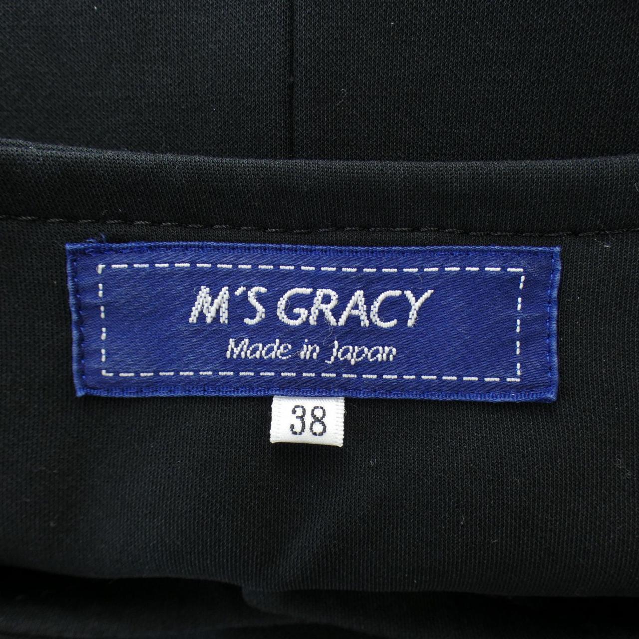 エムズグレーシー M'S GRACY ノーカラージャケット