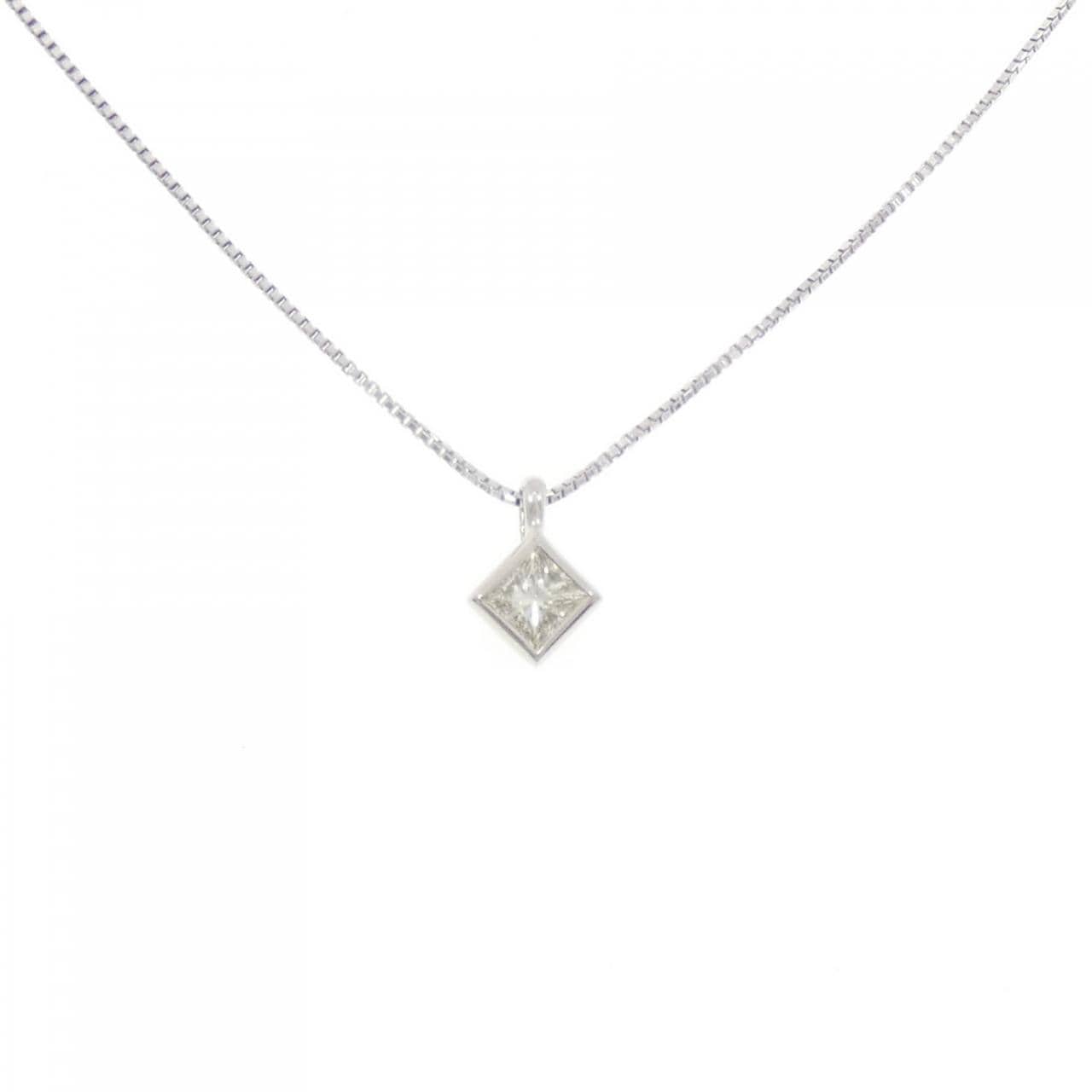 PT900/PT850 ダイヤモンド ネックレス 0.328CT