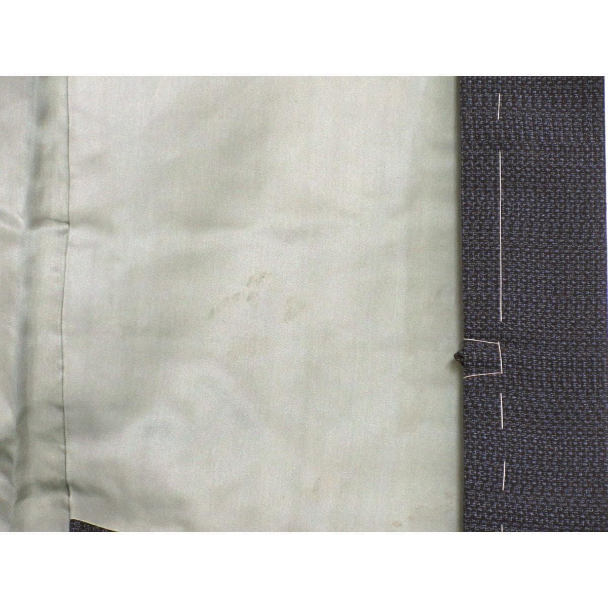 【未使用品】男物　大島紬　きもの・羽織　２点セット