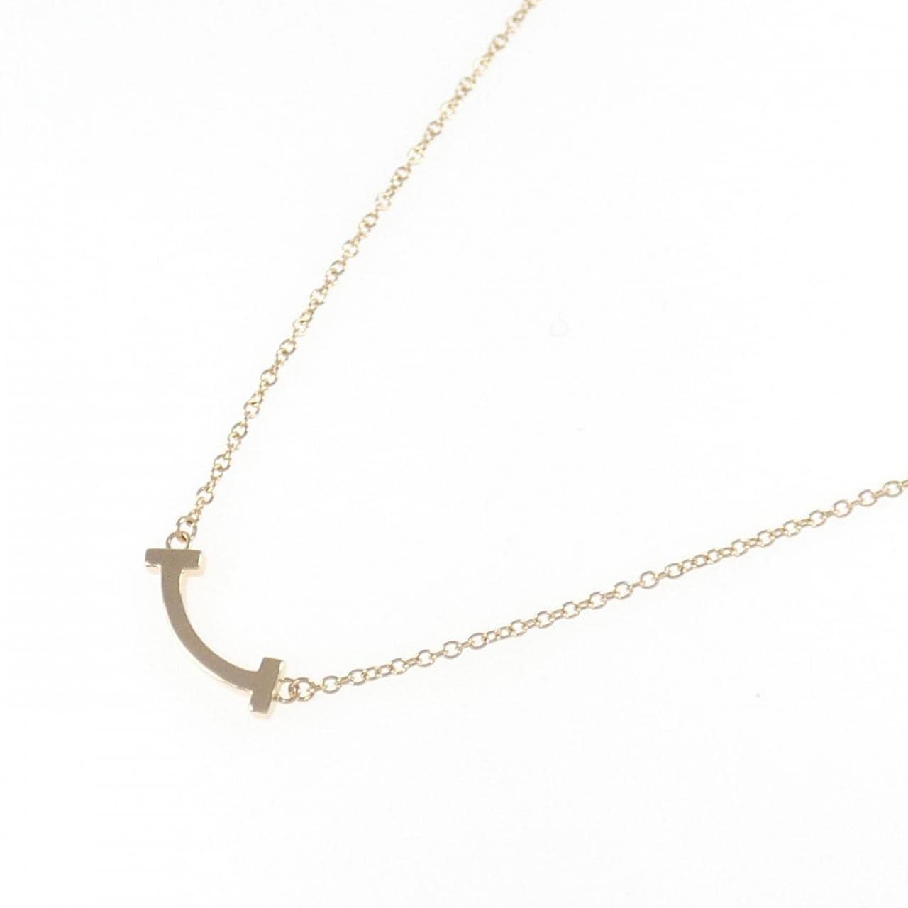 ティファニー Tスマイル ミニ ネックレス